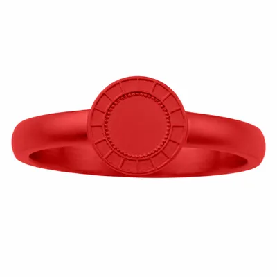 Matte Red Plating - Custom Hats Now