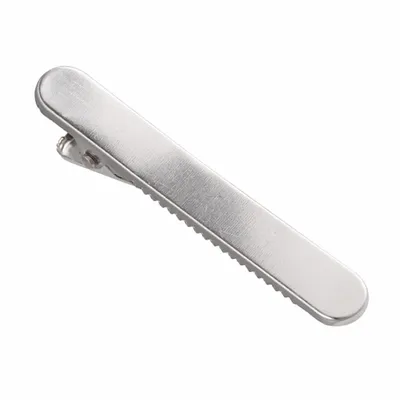 Straight Rectangular Bar Clip - Custom Hats Now