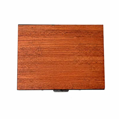 Bubinga with Black Frame - Custom Hats Now