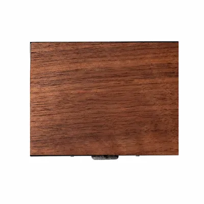 Walnut with Black Frame - Custom Hats Now