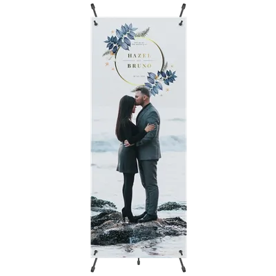 Adjustable X Banner Stands - Custom Hats Now