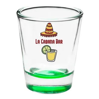 Clear Glass Shot Glass - Tote Bags Now