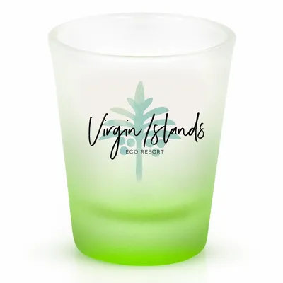 Frosted Glass Shot Glass - Tote Bags Now