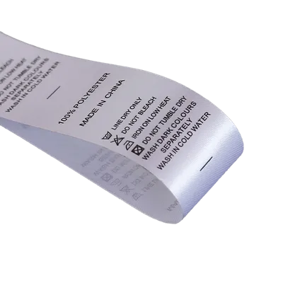 Printed Care Labels - Tote Bags Now