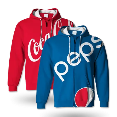 Long Sleeve Zip Up Hoodie - Tote Bags Now