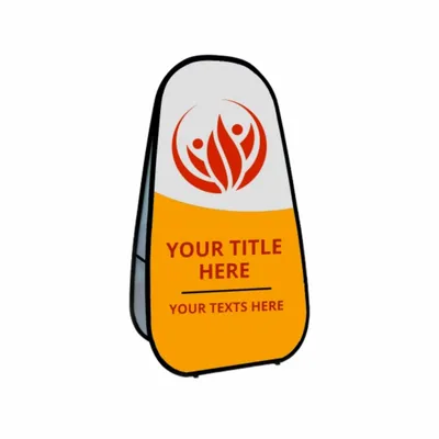 Vertical Pop Up Banners - Custom Hats Now