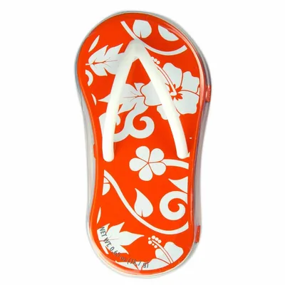 Hibiscus Orange Flip Flop Mint Tin - Custom Hats Now