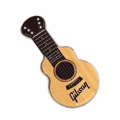 Original Acoustic Guitar Shaped Mint Tin - Custom Hats Now
