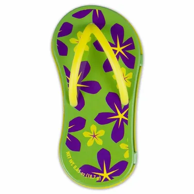 Floral Green Flip Flop Mint Tin - Custom Hats Now