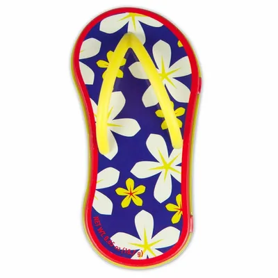 Floral Blue Flip Flop Mint Tin - Custom Hats Now