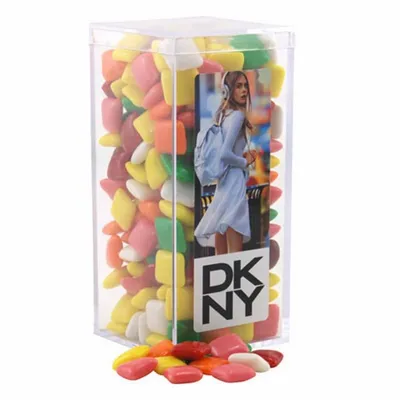 Acrylic Box with Mini Chicklets - Medium - Custom Hats Now