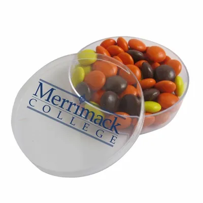 Small Round Acrylic with Reese's Pieces - Custom Hats Now