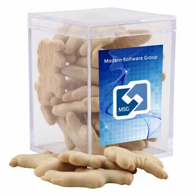 Acrylic Box with Animal Crackers - Small - Custom Hats Now