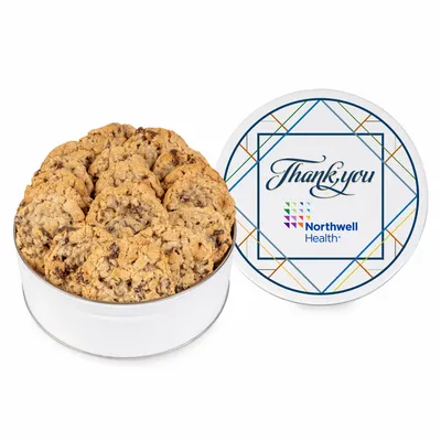 Fresh Beginnings Oatmeal Raisin Cookie Tin - Tote Bags Now