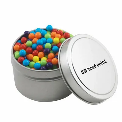 Round Tin with Mini Jawbreakers - SBF3100 - Tote Bags Now