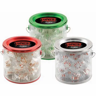 Tin Pail with Starlight Mints - Custom Hats Now