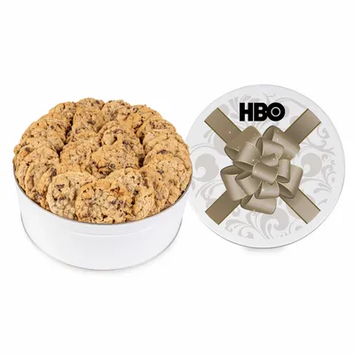 Fresh Beginnings Oatmeal Raisin Cookie Tin (Large) - Tote Bags Now
