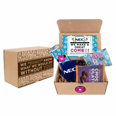 Coffee And Donuts Mailer Kit - Custom Hats Now