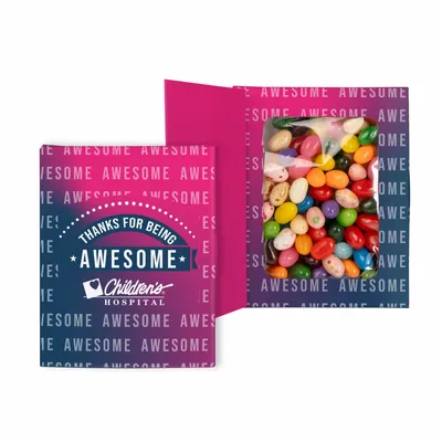 Book Window Box - Gourmet Jelly Beans - Custom Hats Now