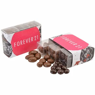 3 Way Chocolate Covered Shareable Acetate Box - Custom Hats Now
