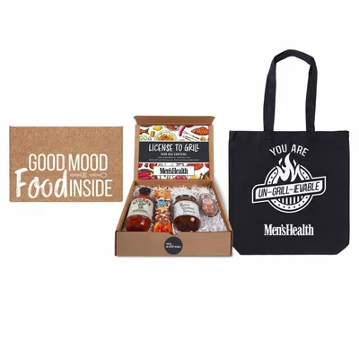 License to Grill - BBQ Gourmet Kit with Tote - Custom Hats Now