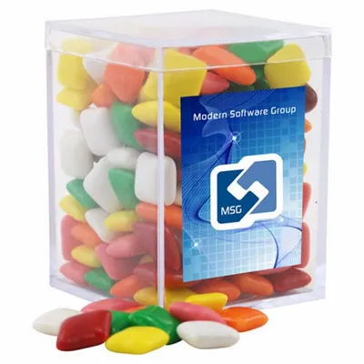 Acrylic Box with Mini Chicklets - Small - Custom Hats Now