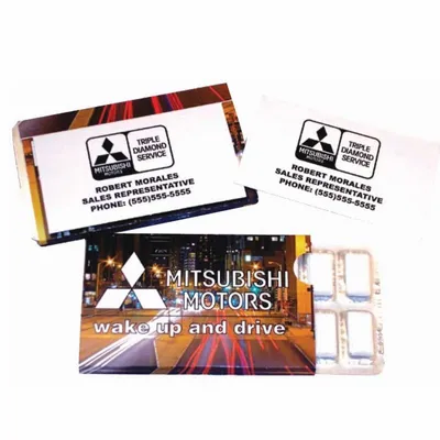 Business Card Gum Pack - Custom Hats Now