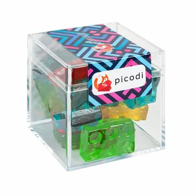 Clever Candy Sweet Boxes with Gummy 3D Blocks - Custom Hats Now