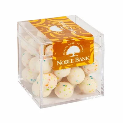 Sweet Boxes with Birthday Cake Bites - Custom Hats Now