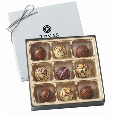 Truffle Gift Box with 9 Truffles - Custom Hats Now