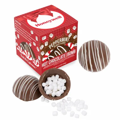 Hot Cocoa Bomb - Peppermint Flavor - Custom Hats Now