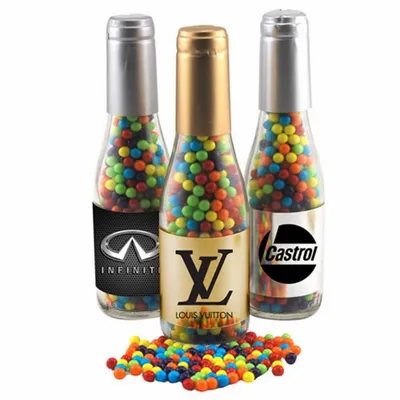 Champagne Btl Mini Jawbreakers 8" - Tote Bags Now
