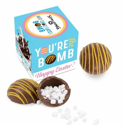 Hot Chocolate Bomb With Yellow Drizzle - Easter Box - Custom Hats Now