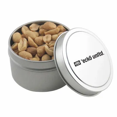 Round Tin with Peanuts - SBF3100 - Tote Bags Now