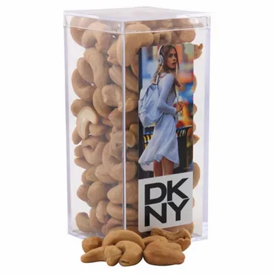 Acrylic Box with Cashews - Medium - Custom Hats Now