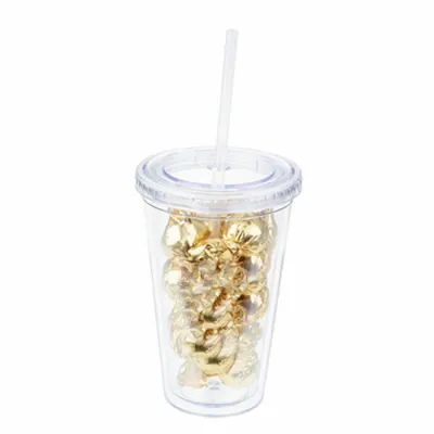 16oz. Tumbler - Twist-Wrapped Truffles - Custom Hats Now