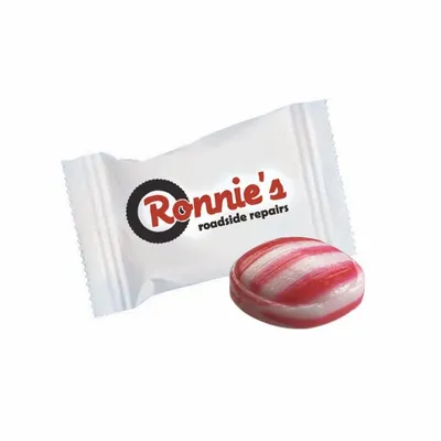 Red Striped Peppermint - Custom Hats Now