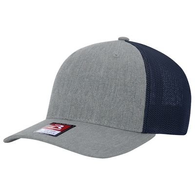HEATHER GRAY / WHITE HEATHER GRAY / WHITE - Custom Hats Now