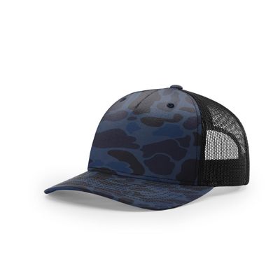 ADMIRAL DUCK CAMO/BLACK ADMIRAL DUCK CAMO/BLACK - Custom Hats Now