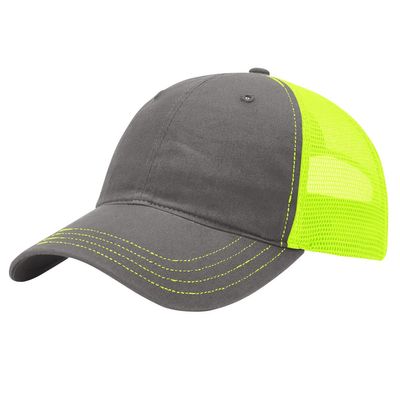 CHARCOAL/NEON YELLOW CHARCOAL/NEON YELLOW - Custom Hats Now