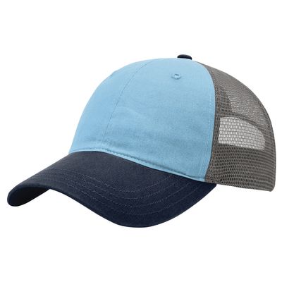 COLUMBIA BLUE/CHARCOAL/NAVY COLUMBIA BLUE/CHARCOAL/NAVY - Custom Hats Now