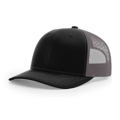 BLACK/CHARCOAL BLACK/CHARCOAL - Custom Hats Now