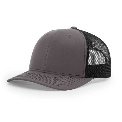 CHARCOAL/BLACK CHARCOAL/BLACK - Custom Hats Now