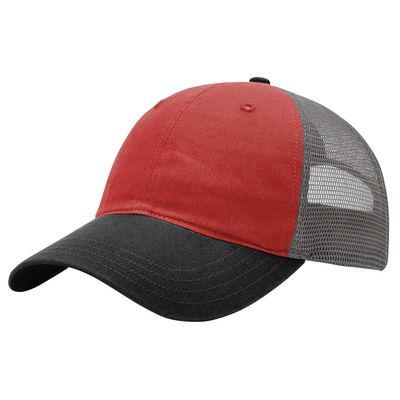 RED/CHARCOAL/BLACK RED/CHARCOAL/BLACK - Custom Hats Now