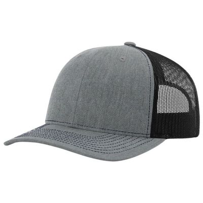HEATHER GRAY/ BLACK HEATHER GRAY/ BLACK - Custom Hats Now