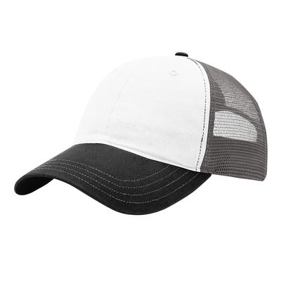 WHITE/CHARCOAL/BLACK WHITE/CHARCOAL/BLACK - Custom Hats Now