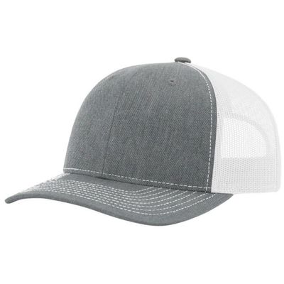 HEATHER GRAY / WHITE HEATHER GRAY / WHITE - Custom Hats Now