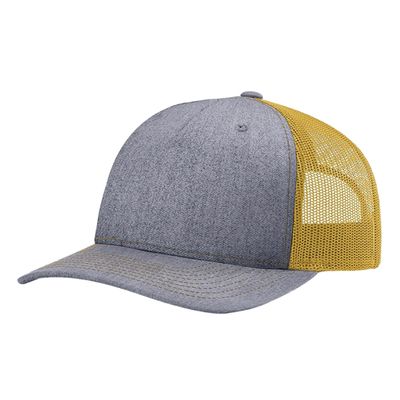 HEATHER GRAY/ BLACK HEATHER GRAY/ BLACK - Custom Hats Now