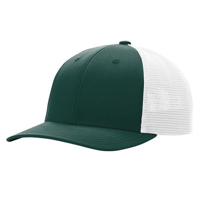 DARK GREEN/WHITE DARK GREEN/WHITE - Custom Hats Now