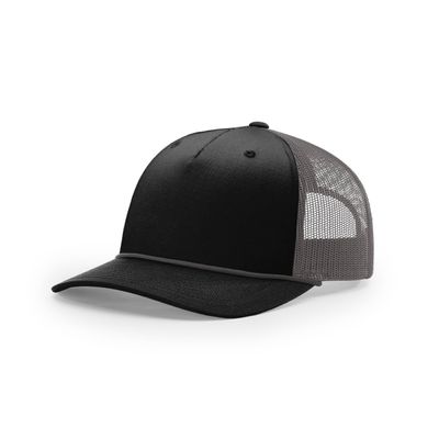 BLACK/CHARCOAL-CHARCOAL BLACK/CHARCOAL-CHARCOAL - Custom Hats Now